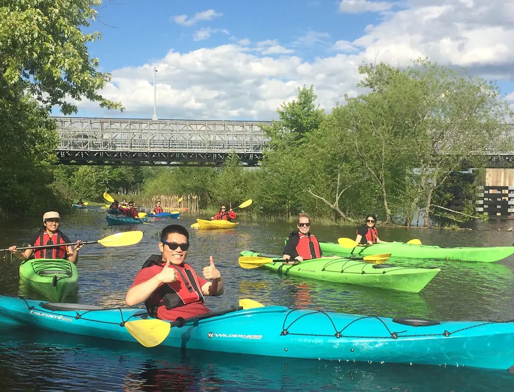 UMass Lowell Kayak Center 1