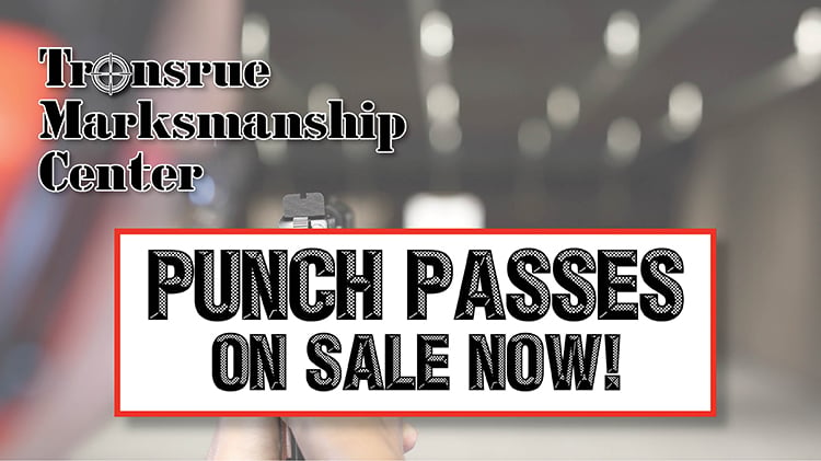 Tronsrue Marksmanship Center Punch Passes 1