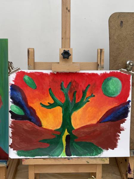 Acrylique - Atelier de cours de dessin pour adultes 3