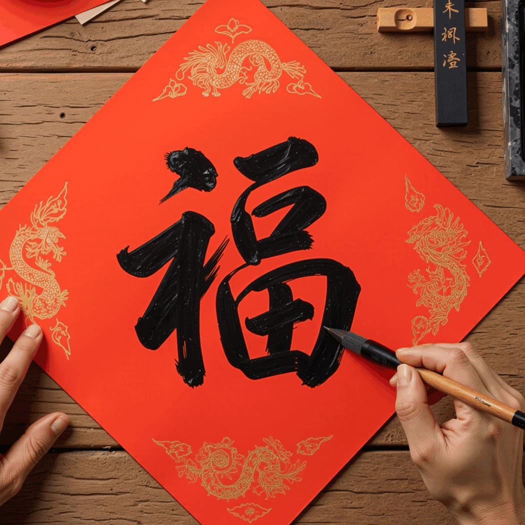 Lunar New Year Calligraphy 1