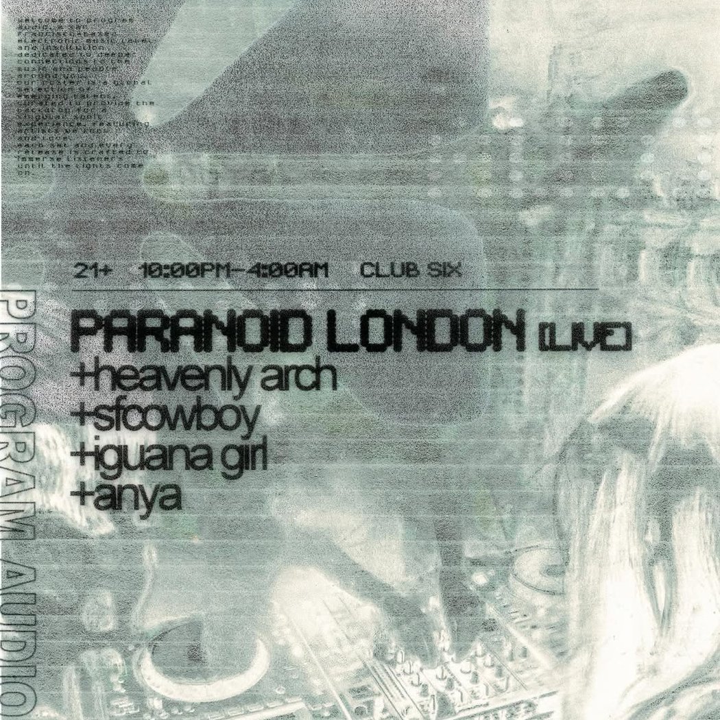 Paranoid London [Live] 1