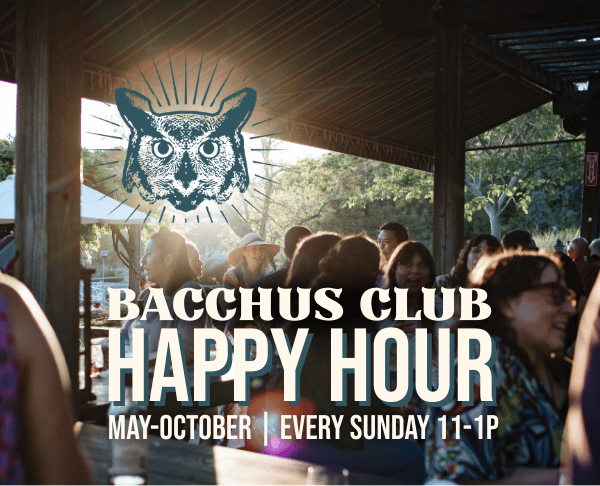 Bacchus Happy Hour 1