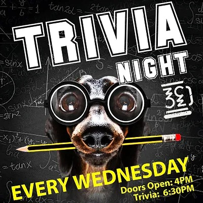 Trivia Night Wednesdays 1