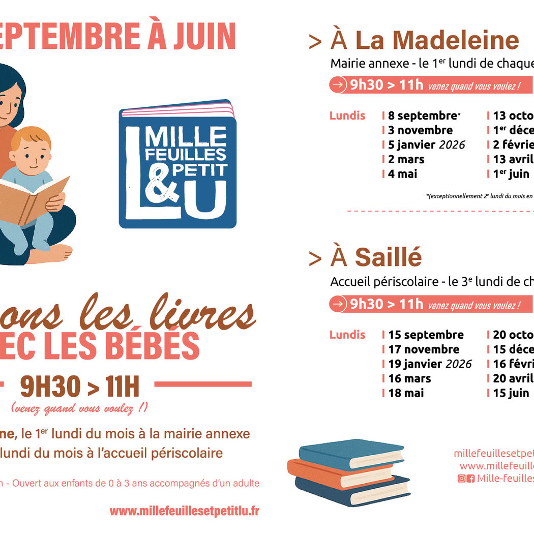 Ouvrons les livres avec les bébés 1