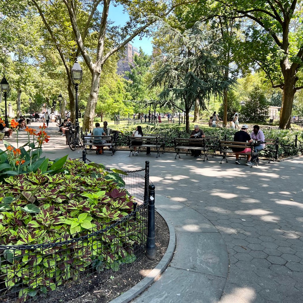 Washington Square West Chess Tables 3