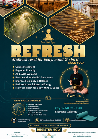 REFRESH: Noon Yoga with Jim 1