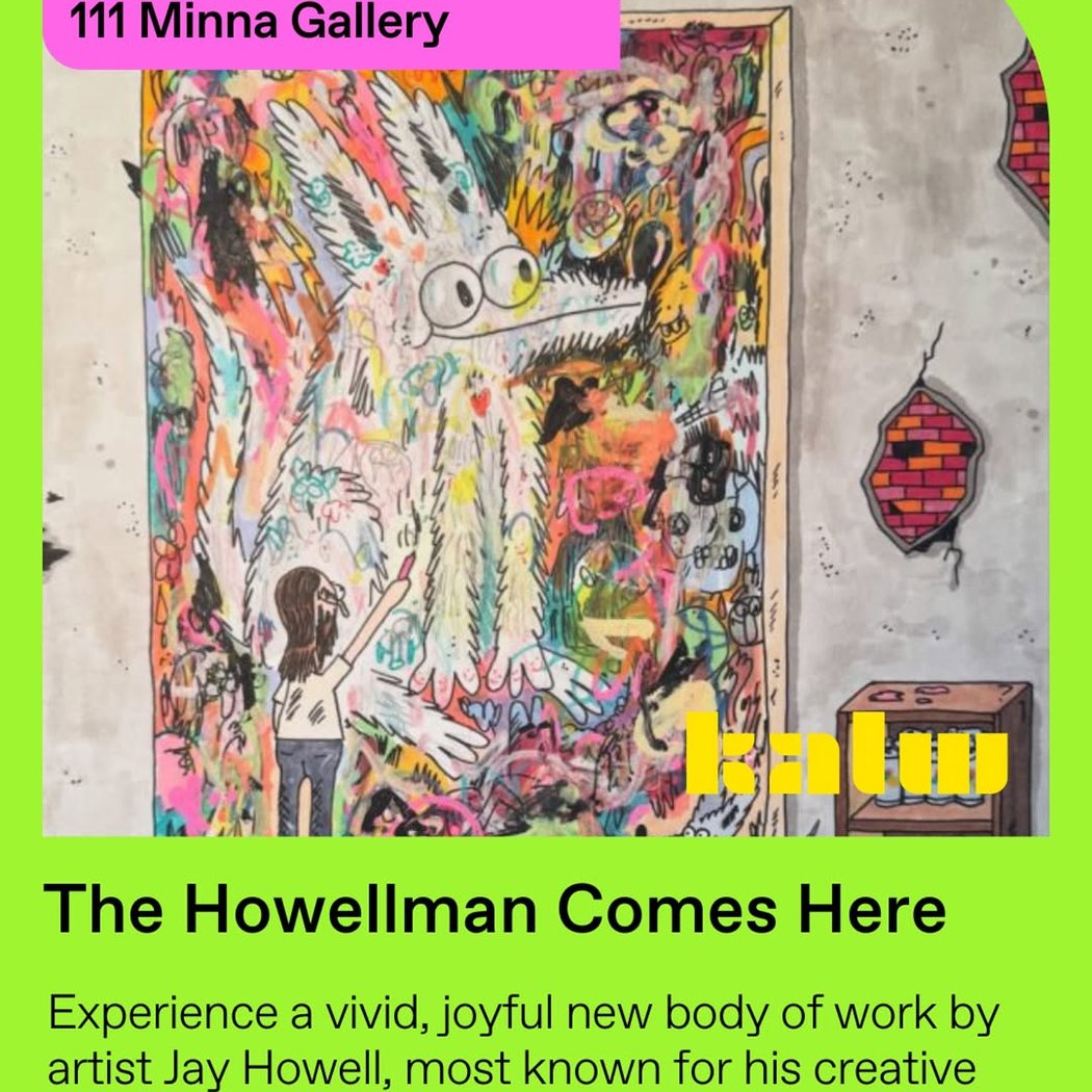 The Howellman Comes Here (Art Exhibit by Jay Howell) 1