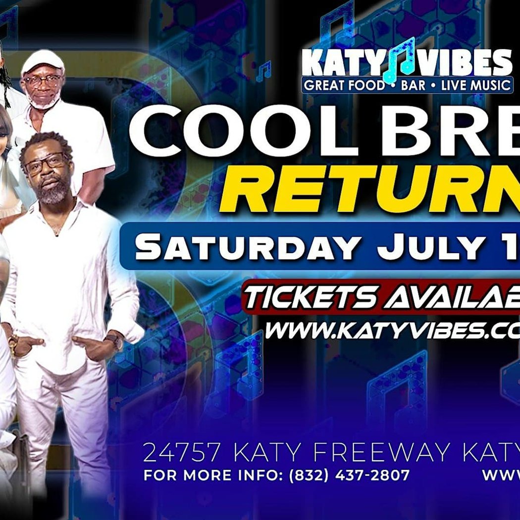 Cool Breeze Live at Katy Vibes 1