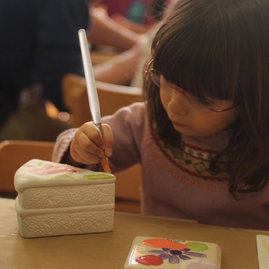 Painted Pot Birthday Party 1