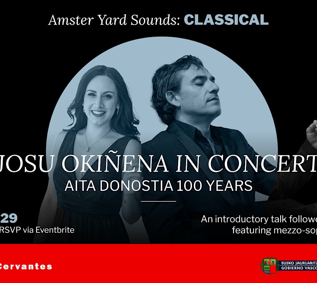 Josu Okiñena in concert — Aita Donostia 100 Years