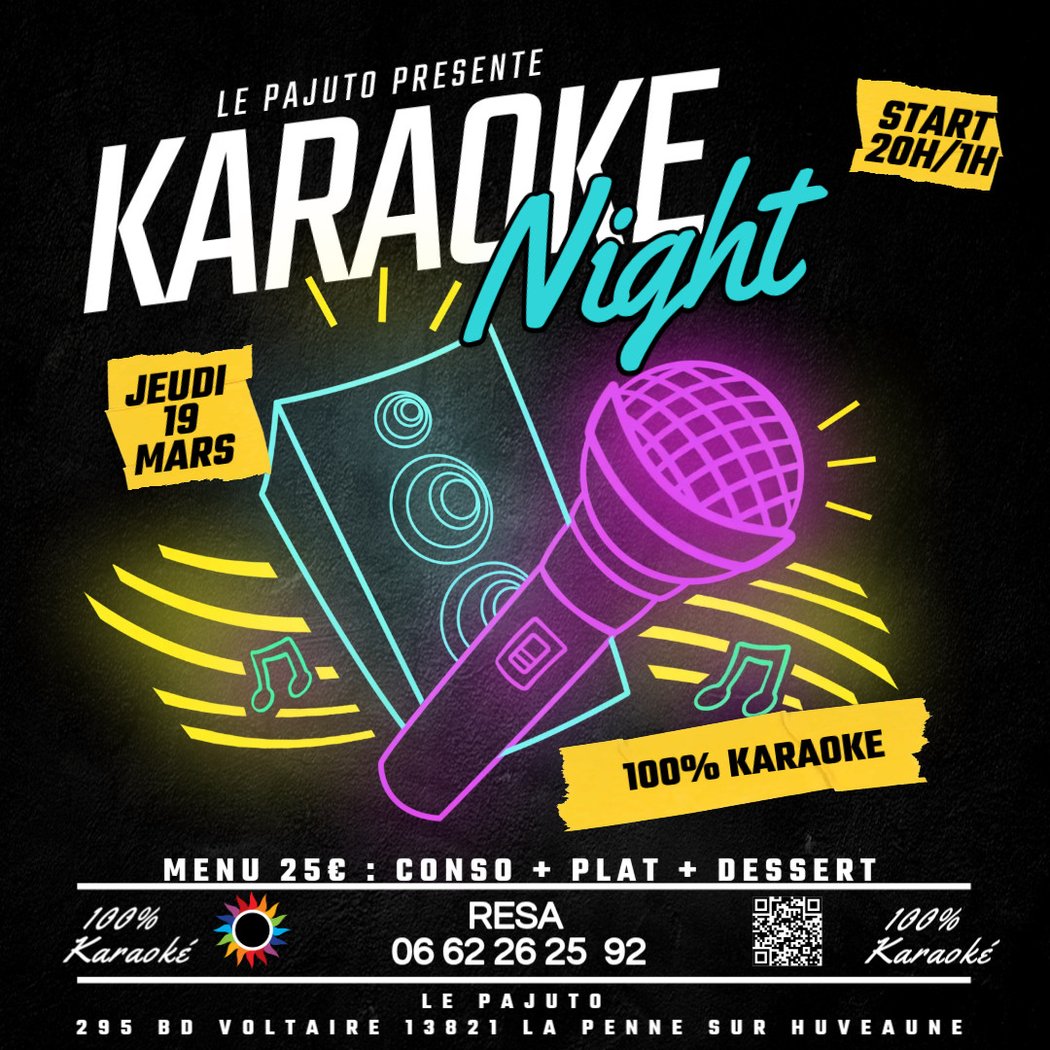 100% Karaoké du Jeudi 1