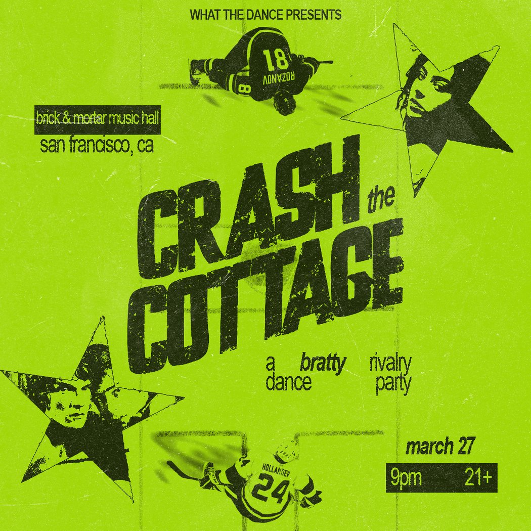 CRASH THE COTTAGE: A BRATTY RIVALRY DANCE PARTY 1