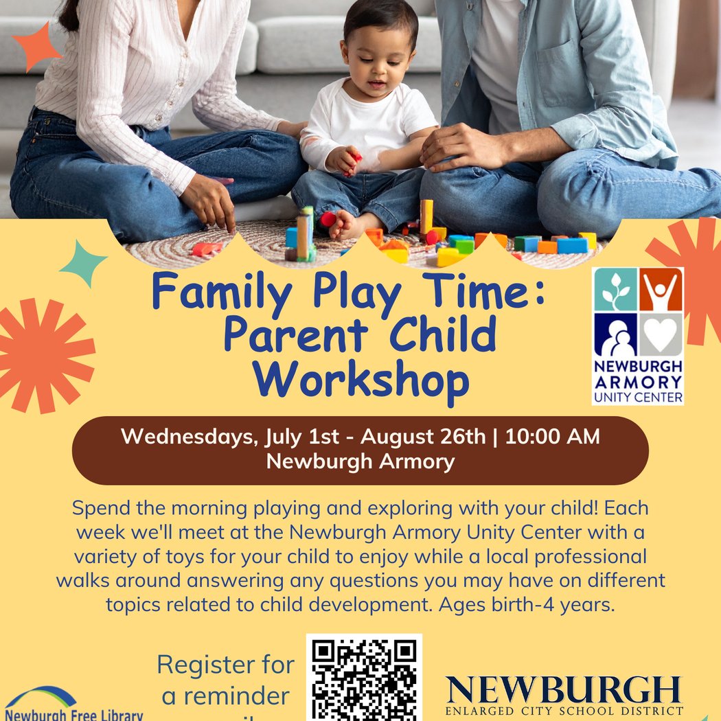 Family Play Time: Parent Child Workshop In-Person 1