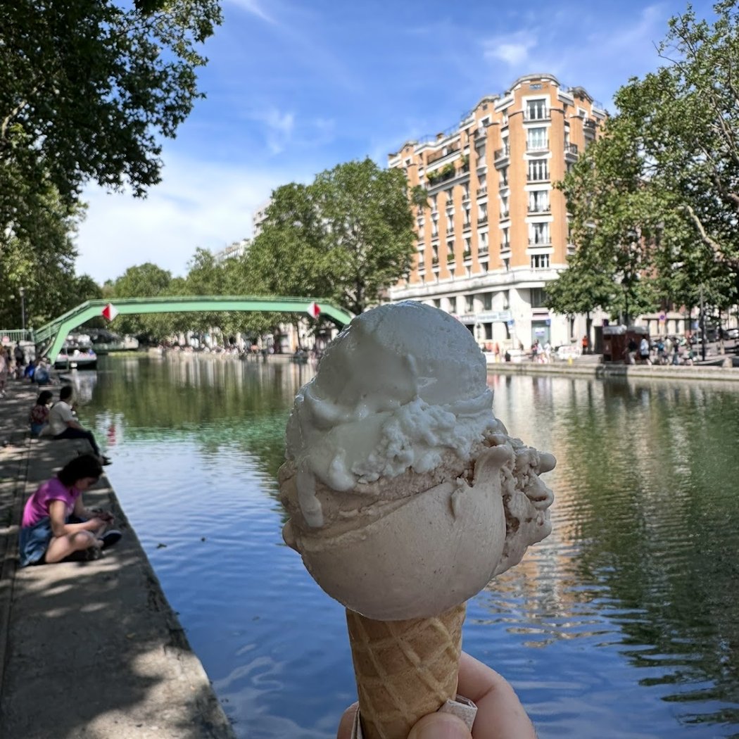 Sucre Glace, le glacier Artisanal du canal Saint Martin 3