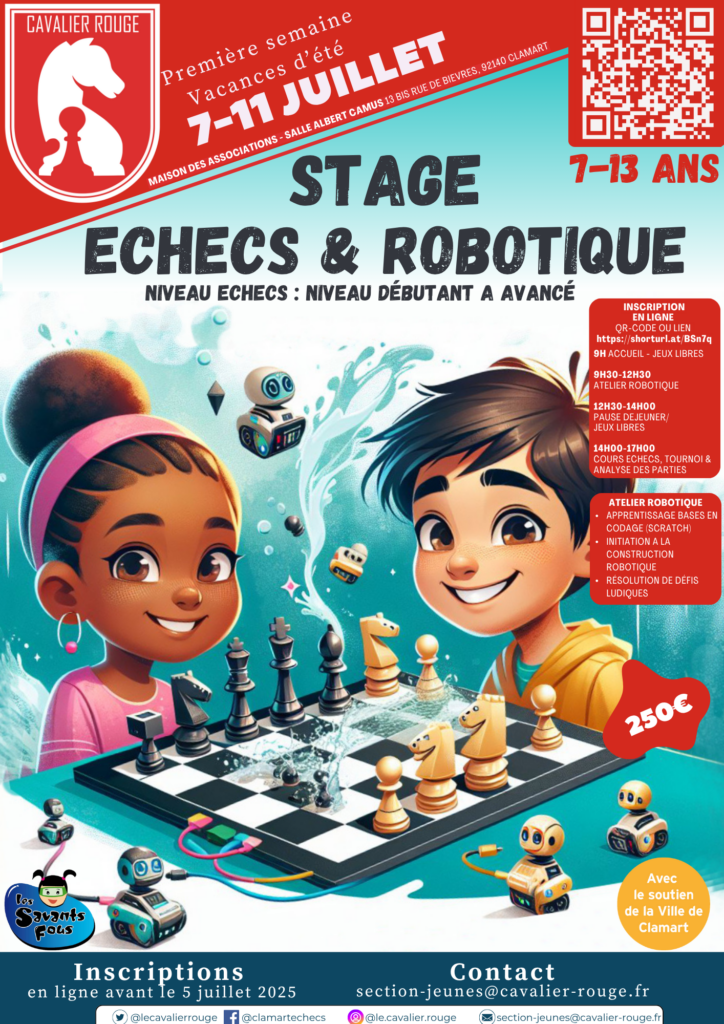 Stage Échecs et Robotique 1