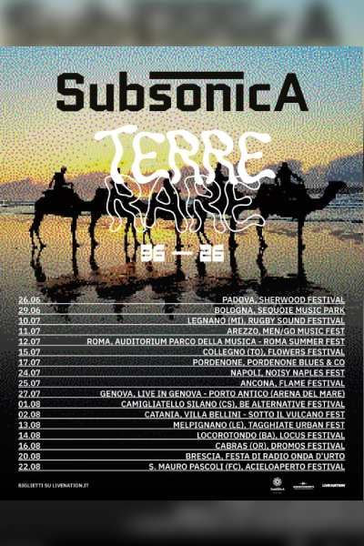 Subsonica – Terre Rare 96-26 1
