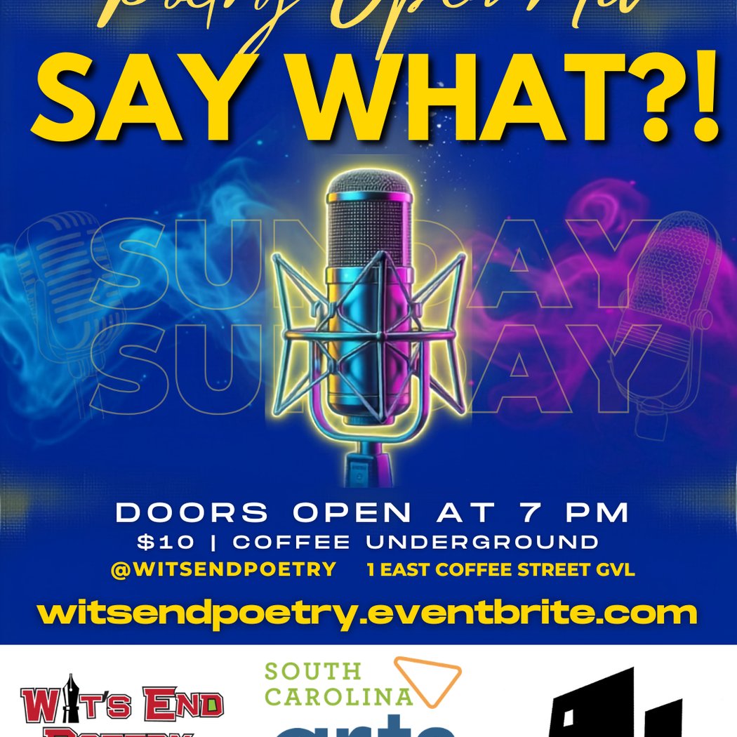 Say What?! Poetry Slam and Open Mic 1