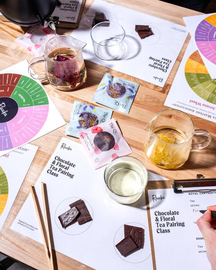 Floral Tea & Chocolate Pairing Class 1