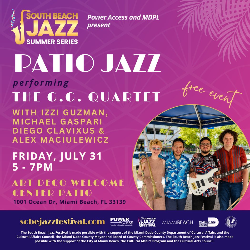 Patio Jazz with The G.G. Quartet 1