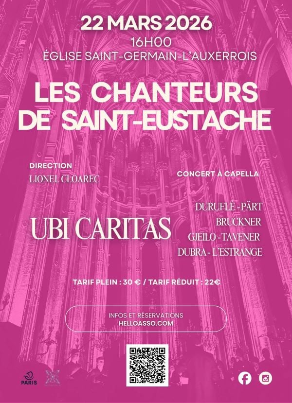 Les Chanteurs de Saint-Eustache Concert à Capella 1