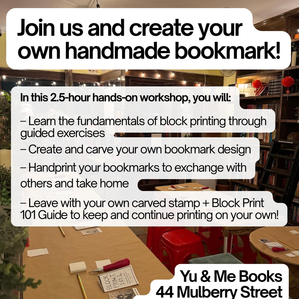 Beginner's Block Printing Workshop with Kintsugi Print Studio 2