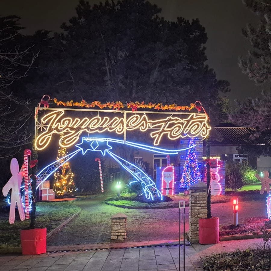 Lancement des illuminations de Noël 1