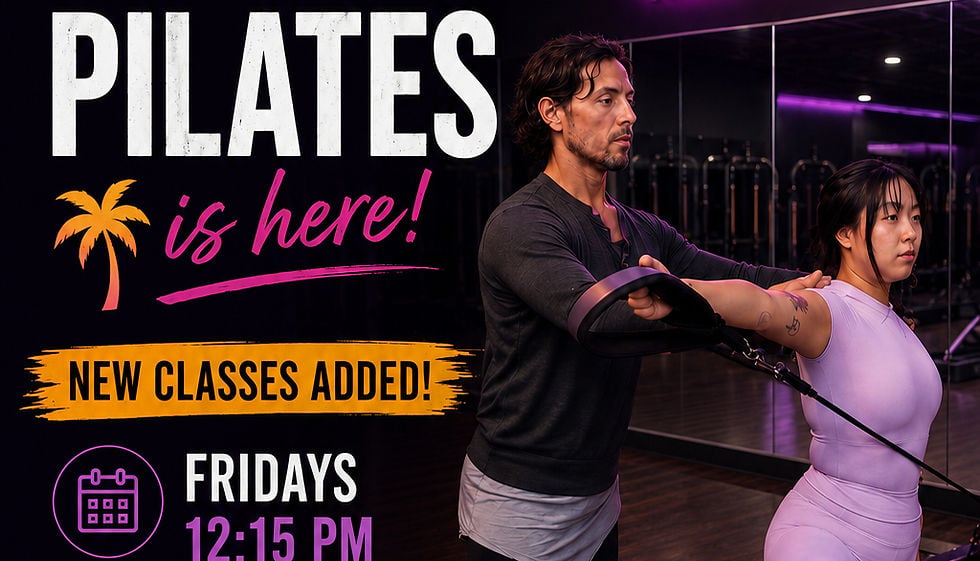New Pilates Classes Added with Marcos 1
