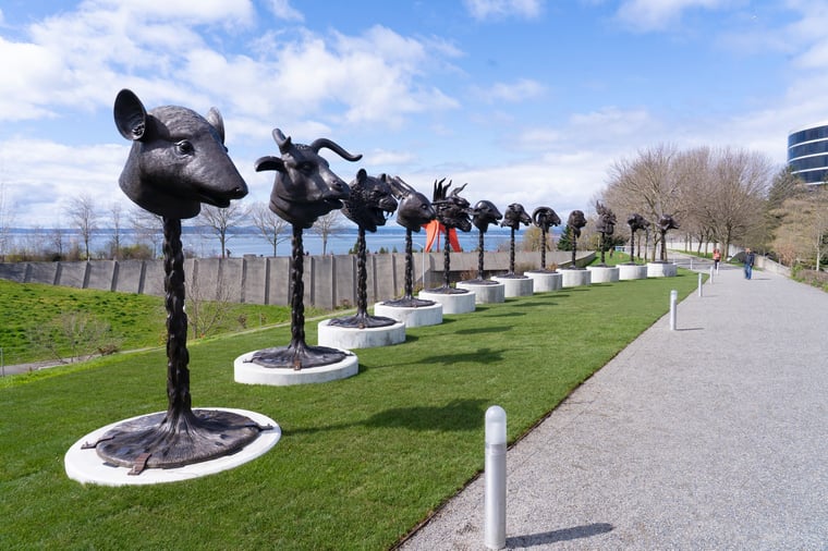 Ai Weiwei: Circle of Animals/Zodiac Heads