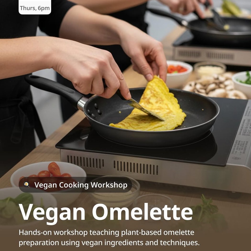 Vegan Omelette Workshop 1