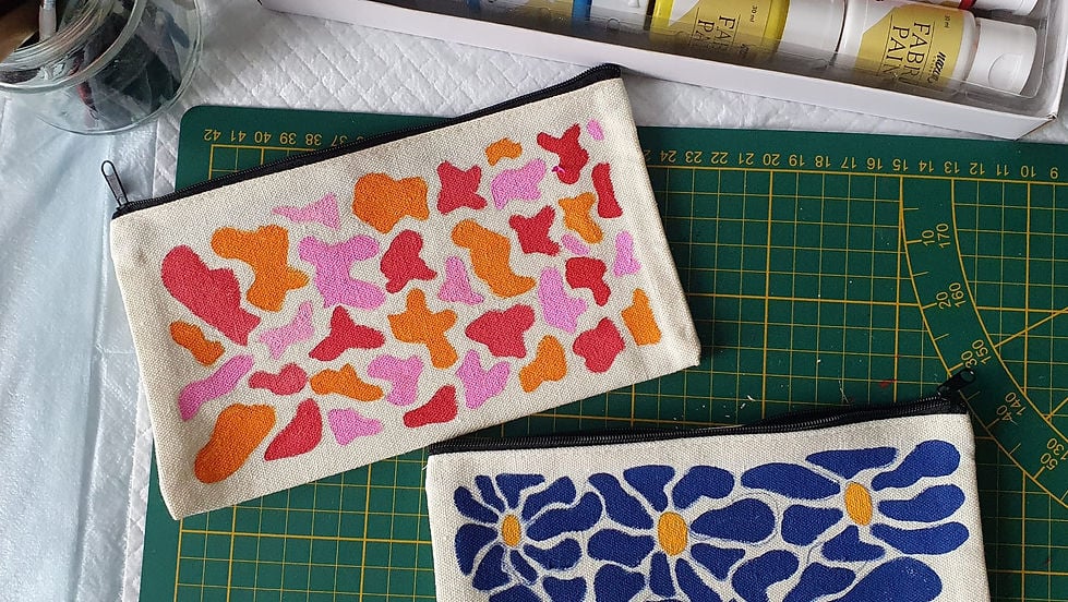 Atelier DYI | Peinture sur Trousse 1