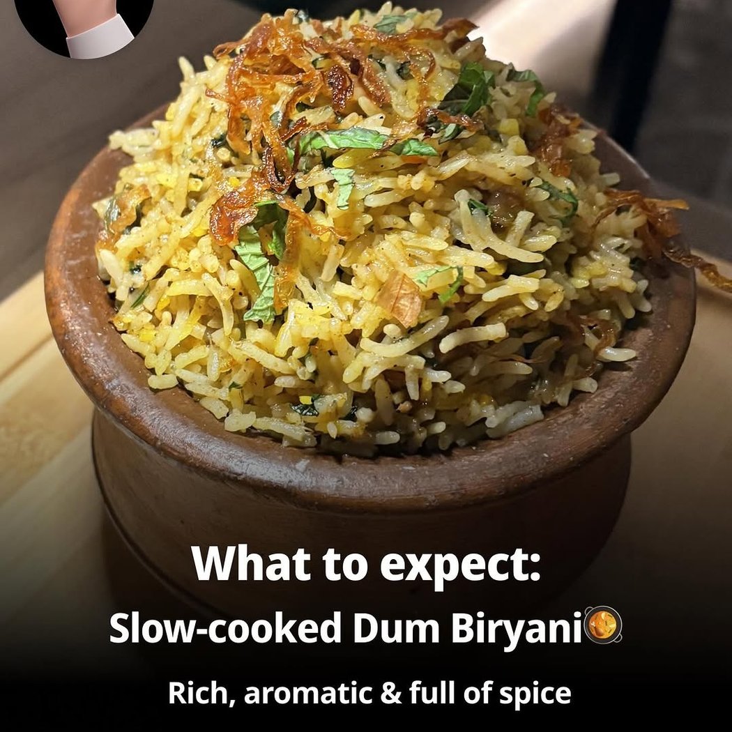 The Royal Sigree Tandoor Pop-Up Menu 1