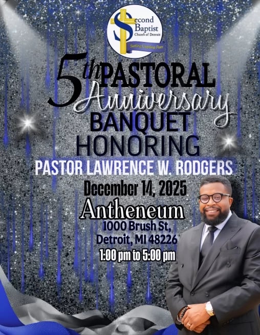 5th Pastoral Anniversary Banquet Honoring Pastor Lawrence W. Rodgers 1