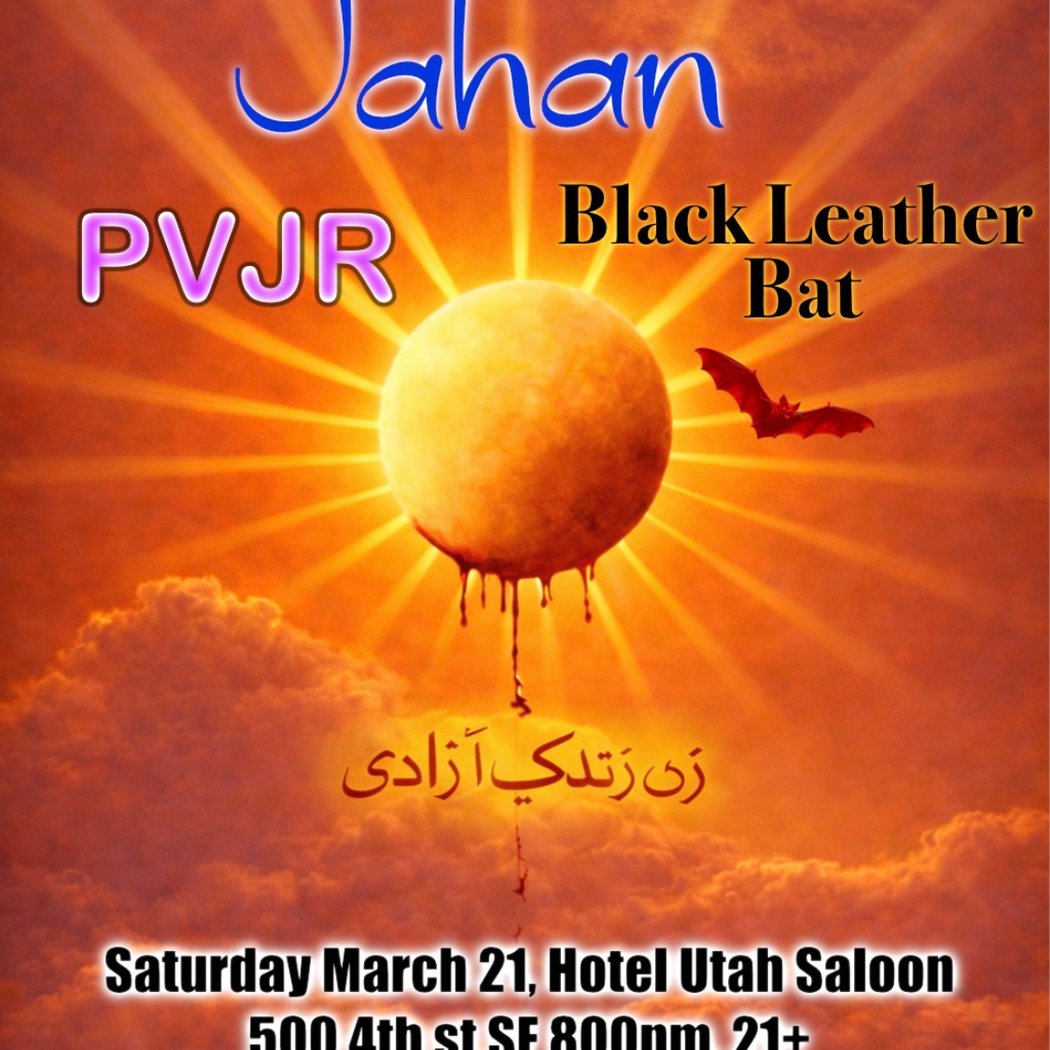 A Night of Persian-Tinged Rock, Deathrock, & Art-Punk 1