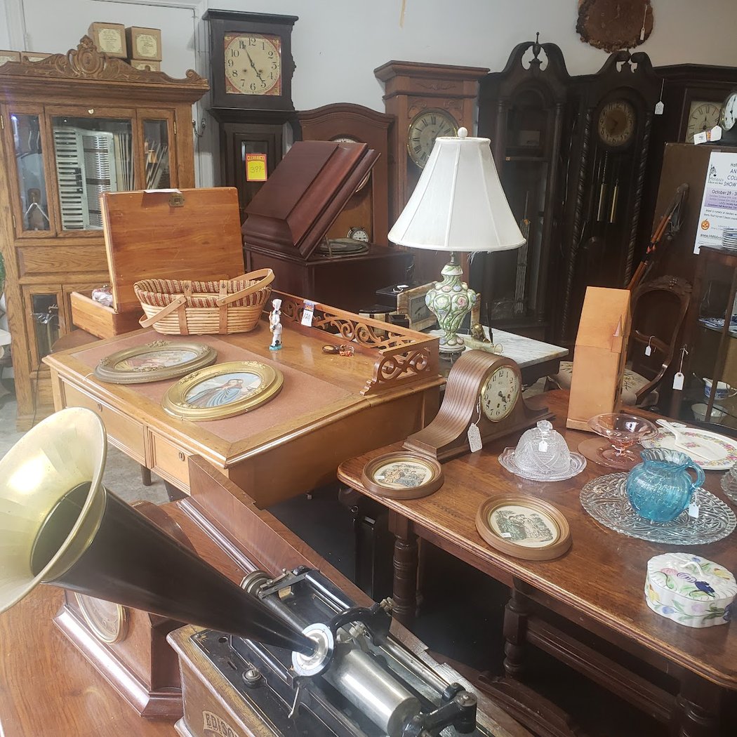 Antiques Then & Now & (Expert Clock Repair) 1
