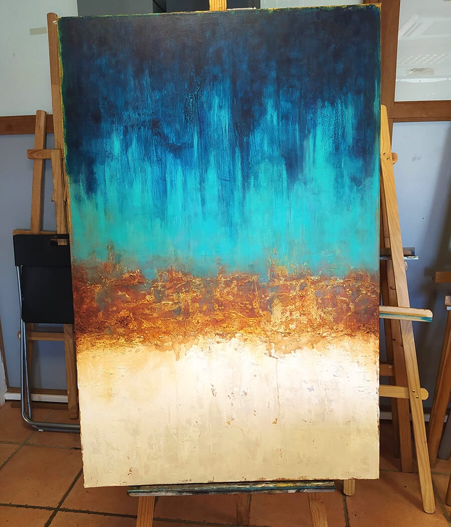 Atelier de Peinture Créative - Mix Média avec Sandie 1