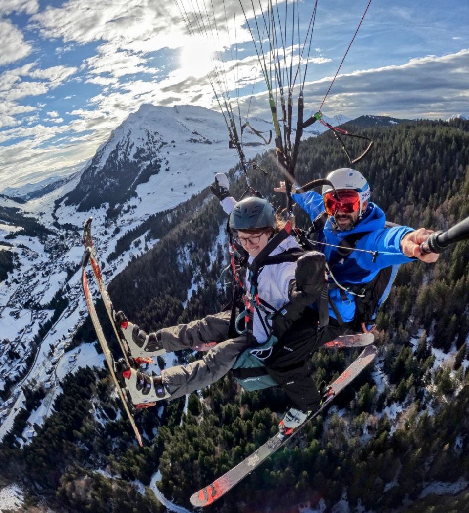Paragliding S' En Ciel La Clusaz. 1