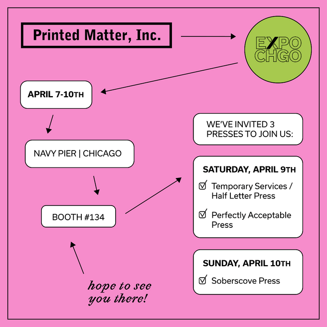 Printed Matter at EXPO Chicago 1