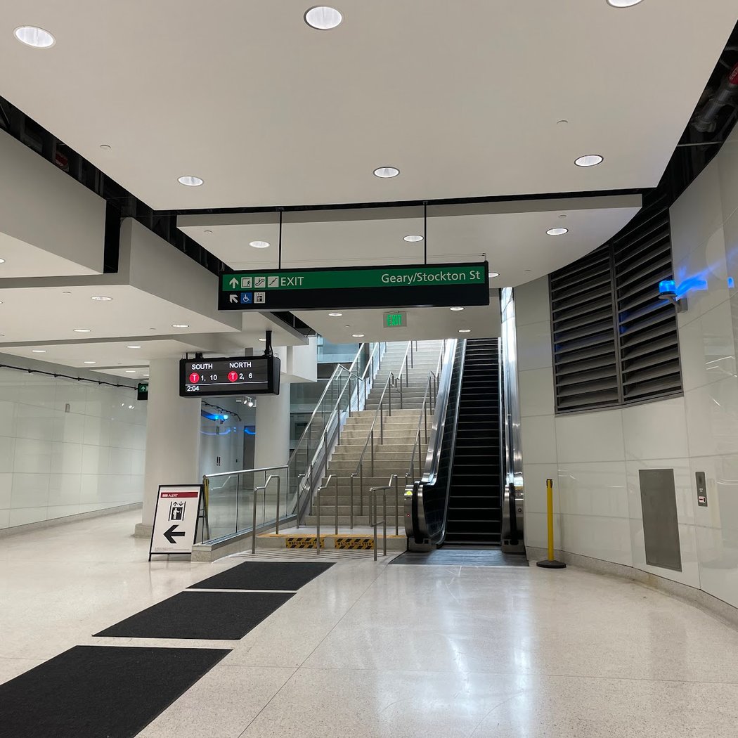 Union Square/Market Street MUNI Metro Station 3