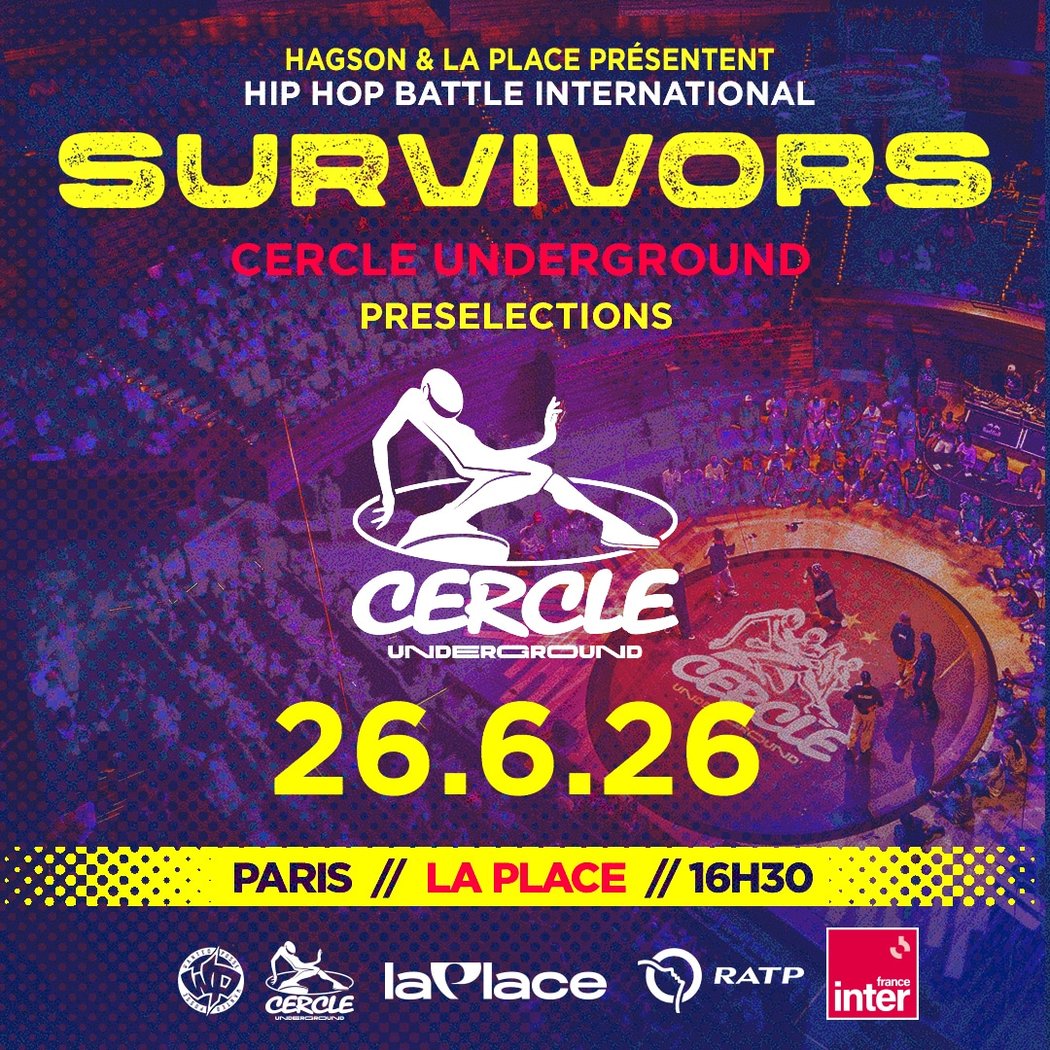 SURVIVORS · CERCLE UNDERGROUND 1