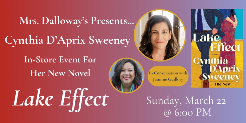 Cynthia D’Aprix Sweeney's Lake Effect 1