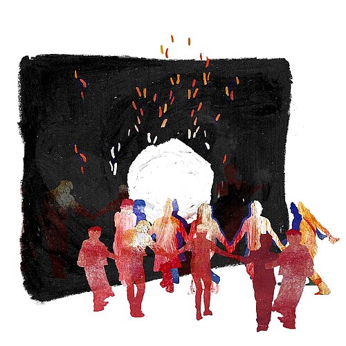 Performance poétique - Autour du spectacle Fête la Mort 1