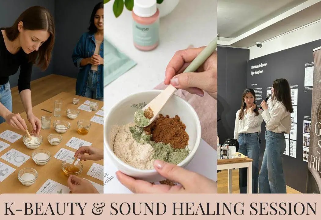 Glow & Ground: K-Beauty & Sound Healing 1