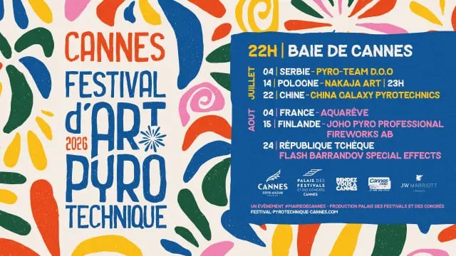 China Galaxy Pyrotechnics at Cannes International Pyrotechnic Art Festival 1
