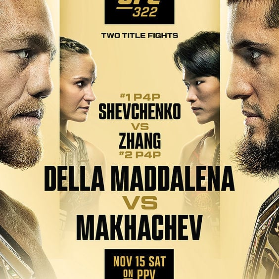 UFC 322: Della Maddalena vs Makhachev 1
