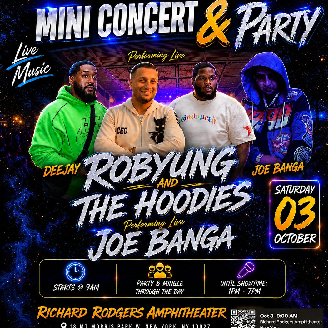 Mac Dhat Music Presents: DeeJay RobYung & The Hoodies & Joe Banga Live