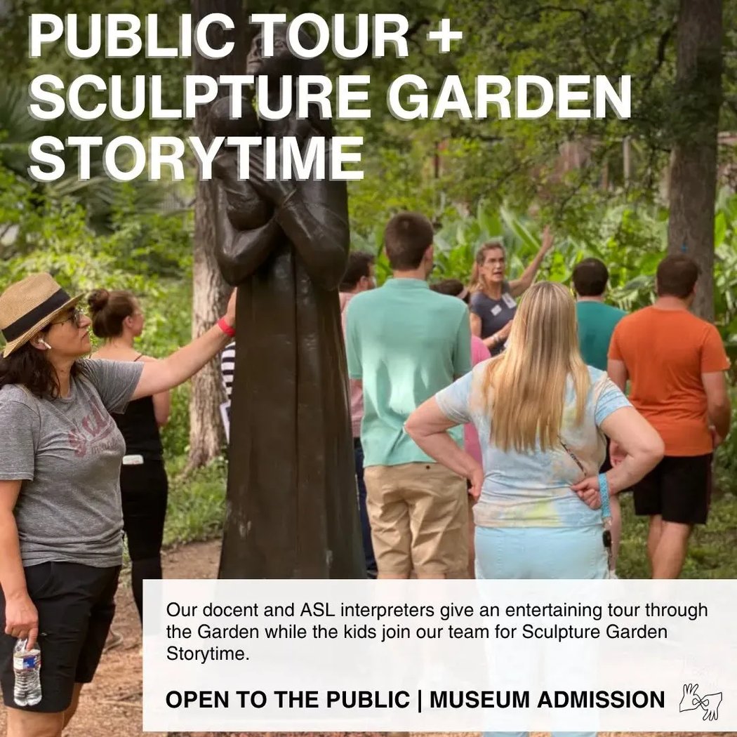 Public Tour + Sculpture Garden Storytime 1