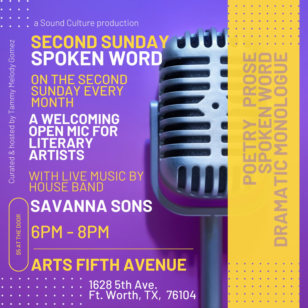 Second Sunday Spoken Word 1