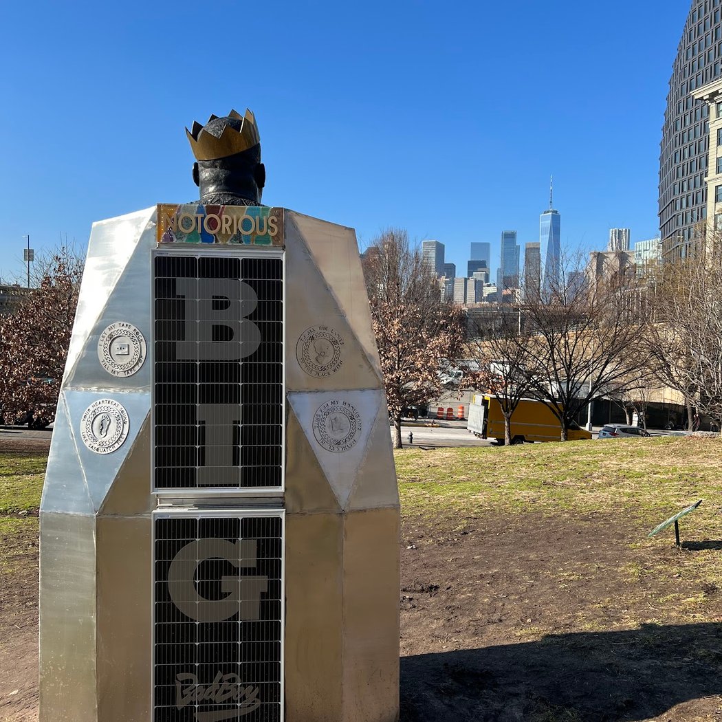 Biggie smalls sculpture 2