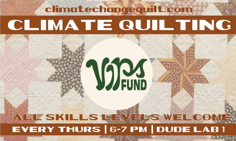 Crafting Meeting: Climate Quilting 1