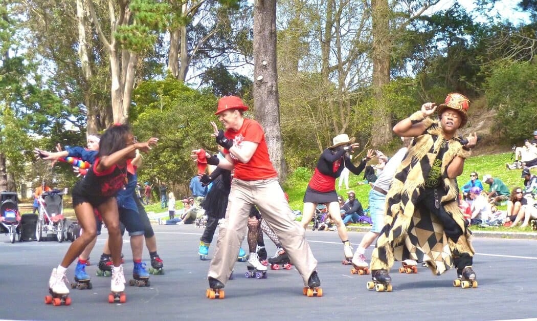 Golden Gate Park Sunday Roller Disco Party 1